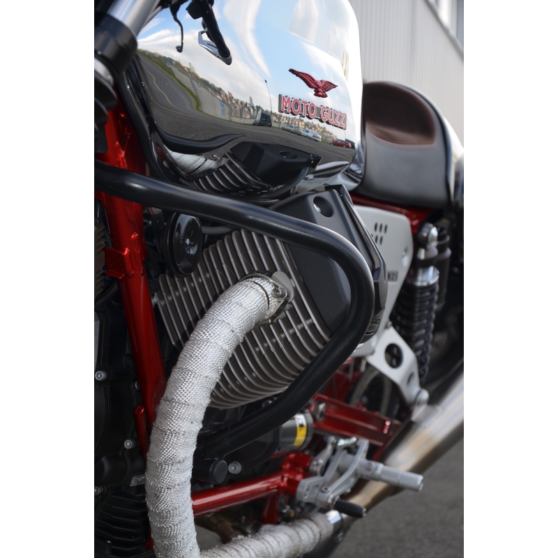 Motor Schutzrahmen RDMOTO schwarz matt