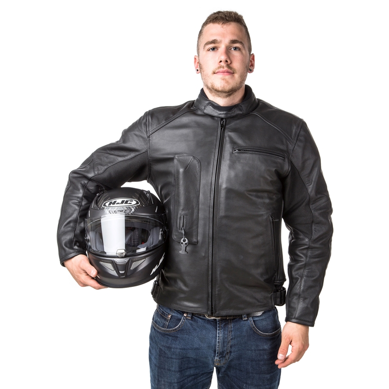 HELITE Roadster Airbag Jacke schwarz