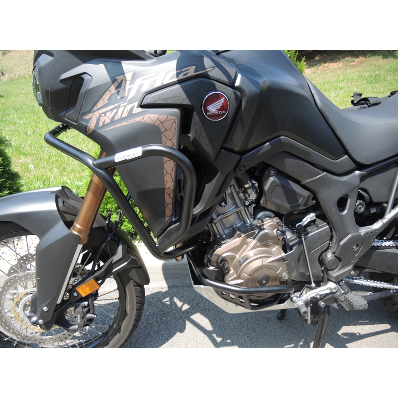 Motor Schutzrahmen RDMOTO schwarz matt upper + lower für HONDA CRF 1000 L Africa Twin 2016-2019