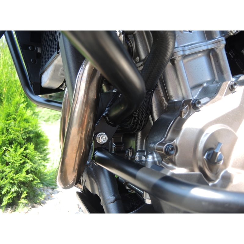 Motor Schutzrahmen RDMOTO schwarz matt upper + lower für HONDA CRF 1000 L Africa Twin 2016-2019