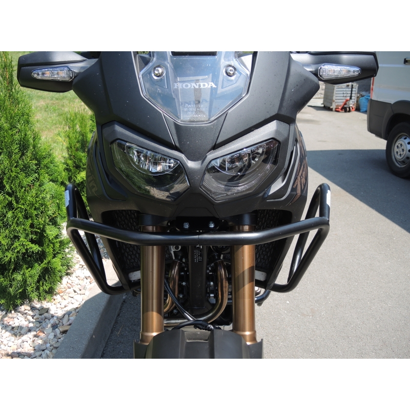 Motor Schutzrahmen RDMOTO schwarz matt upper + lower für HONDA CRF 1000 L Africa Twin 2016-2019