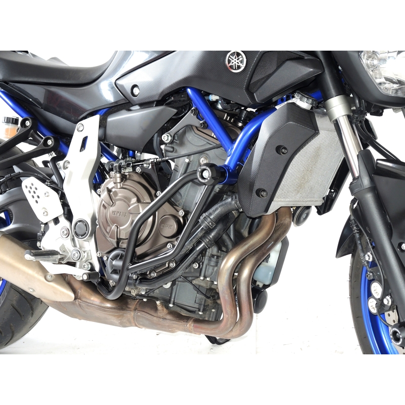 Motor Schutzrahmen RDMOTO schwarz matt für YAMAHA MT-07 700 2014-2023, YAMAHA XSR 700 2014-2023