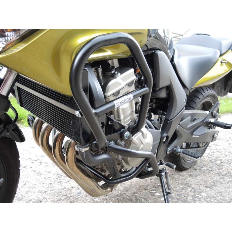 Motor Schutzrahmen RDMOTO schwarz matt upper + lower für HONDA CBF 600 / S 2008-2012
