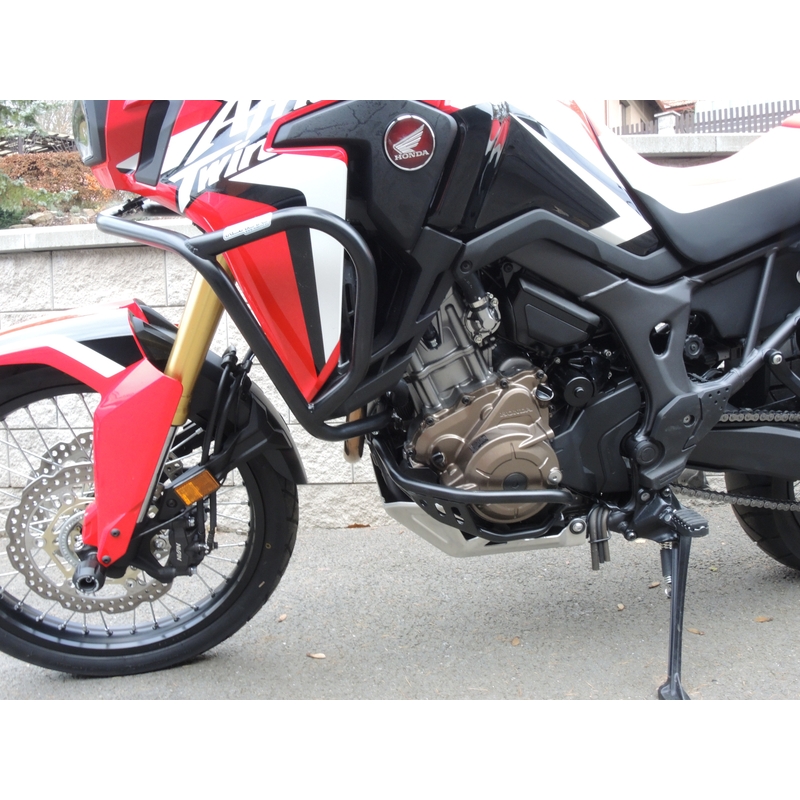 Motor Schutzrahmen RDMOTO schwarz upper + lower für HONDA CRF 1000 L Africa Twin 2016-2018