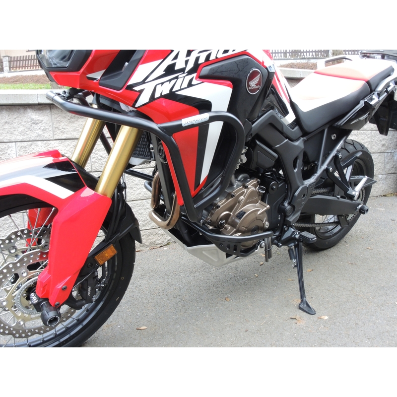 Motor Schutzrahmen RDMOTO schwarz upper + lower für HONDA CRF 1000 L Africa Twin 2016-2018