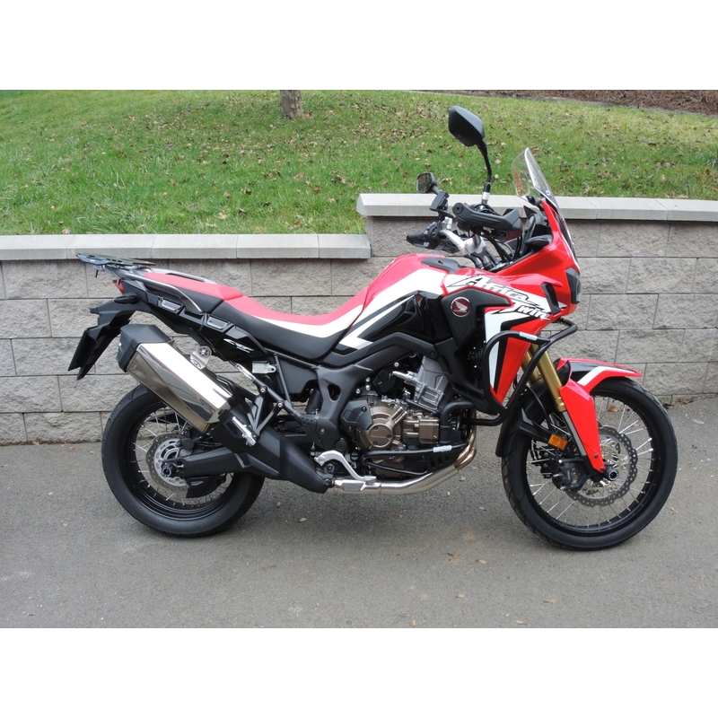 Motor Schutzrahmen RDMOTO schwarz upper + lower für HONDA CRF 1000 L Africa Twin 2016-2018