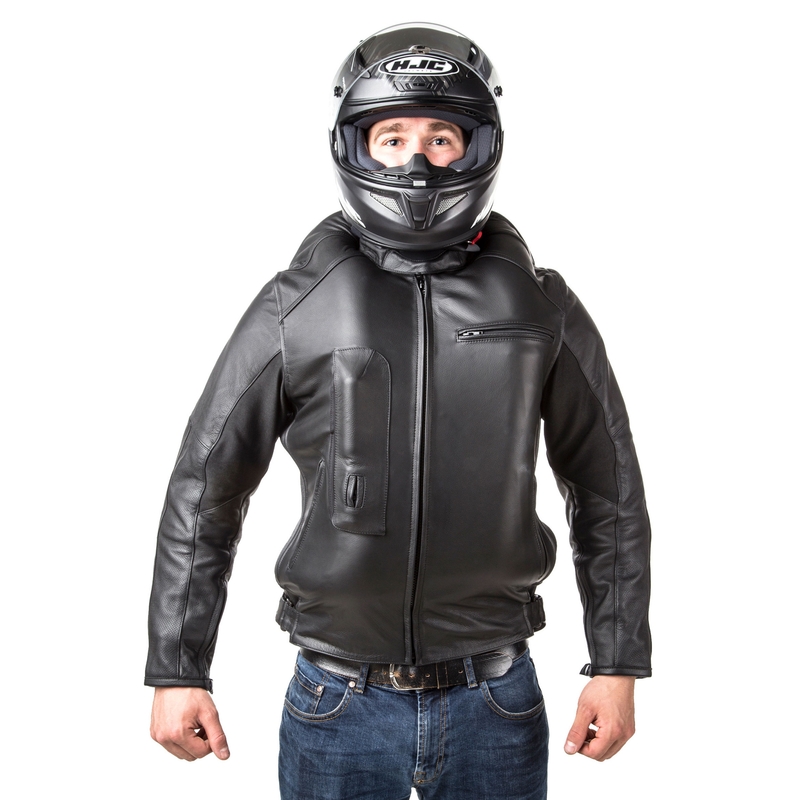 HELITE Roadster Airbag Jacke schwarz