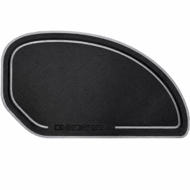 Seitliches Tankpad, bedruckt mit HDF5, schwarz