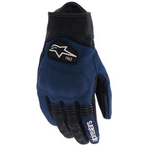 Alpinestars Tracker Motorradhandschuhe, dunkelblau-schwarz