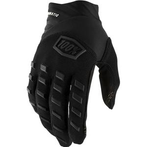 Kinder-Motocrosshandschuhe, 100 % Ridecamp, schwarz