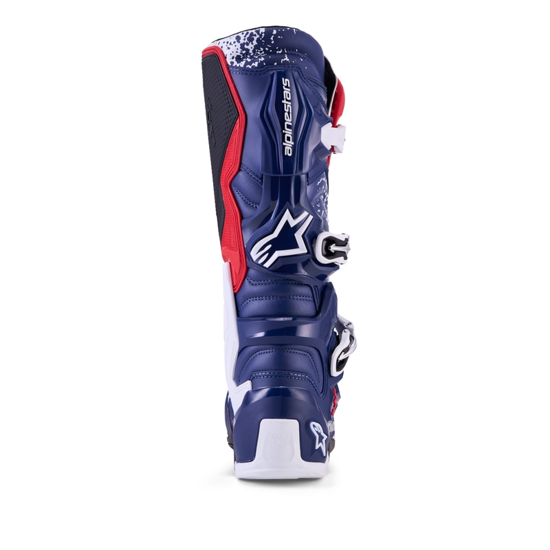 Alpinestars TECH 7 UNITY Motocross-Stiefel rot-weiß-blau