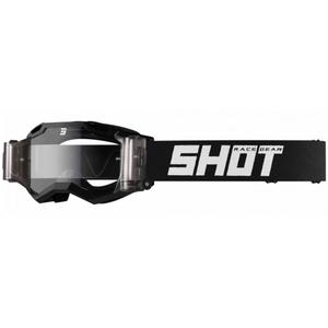 Motocross-Schutzbrille Shot Assault 2.0 Solid Roll-Off schwarz