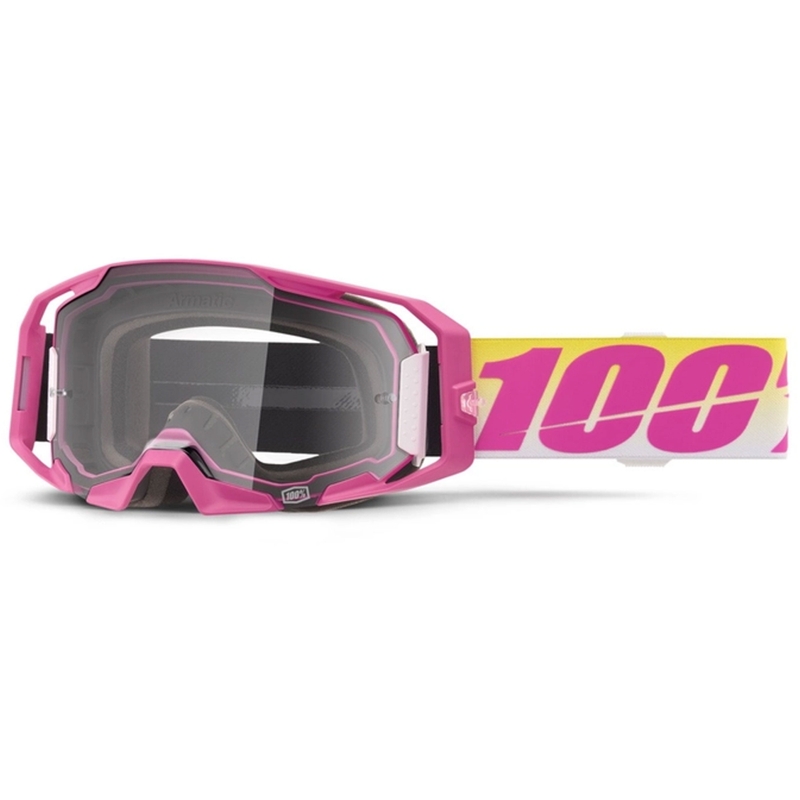 100 % ARmatic Sellars Motocross-Brille mit klarem Plexiglas