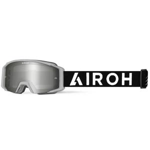 Motocross-Schutzbrille Airoh Blast XR1 hellgrau