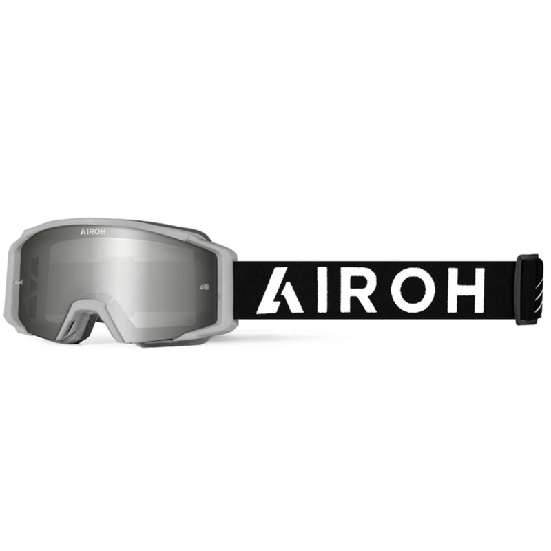 Motocross-Schutzbrille Airoh Blast XR1 hellgrau