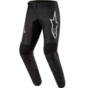 Alpinestars Fluid Graphite Motocrosshose schwarz-silber