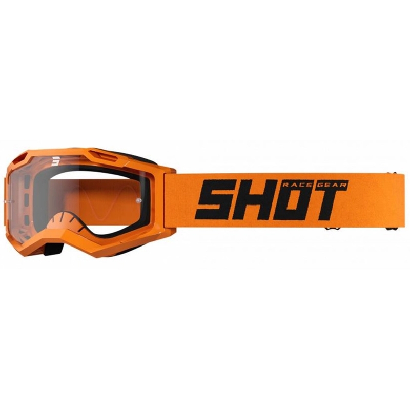 Motocross-Schutzbrille Shot Assault 2.0 Solid orange