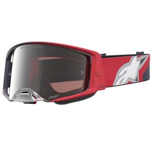 Alpinestars Supertech Motocross-Brille schwarz-rot