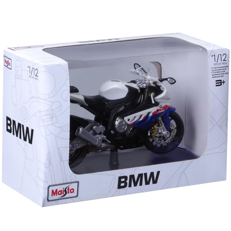 Maisto BMW S 1000 RR Motorradmodell 1:12