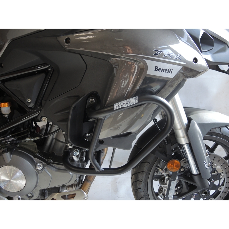 Motor Schutzrahmen RDMOTO schwarz matt