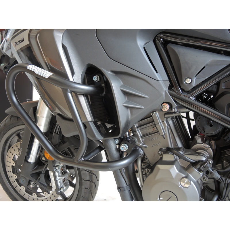 Motor Schutzrahmen RDMOTO schwarz matt
