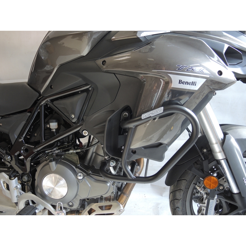 Motor Schutzrahmen RDMOTO schwarz matt