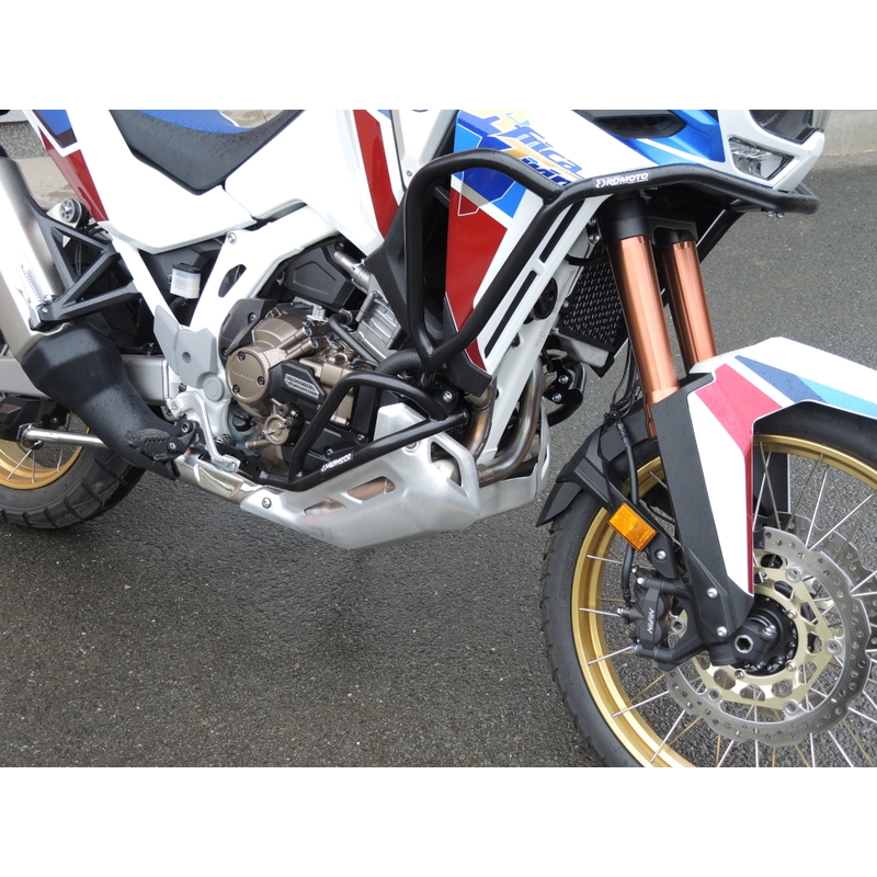 Motor Schutzrahmen RDMOTO schwarz upper + lower für HONDA CRF 1100 L Africa Twin 2020-2023