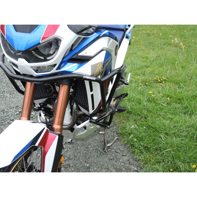 Motor Schutzrahmen RDMOTO schwarz upper + lower für HONDA CRF 1100 L Africa Twin 2020-2023