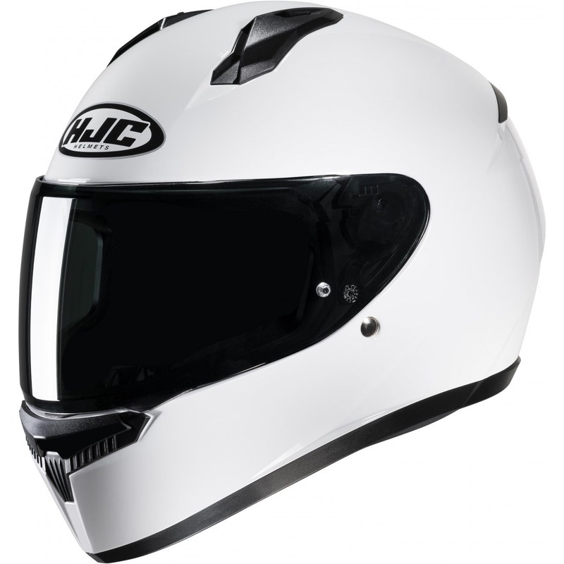 Integralhelm HJC C10, einfarbig weiß – II. Qualität - II. Qualität