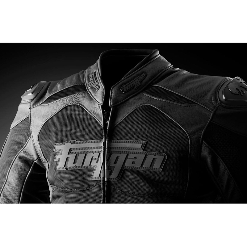 Furygan Speed Mesh 3 Leder-Motorradjacke schwarz - 2. Wahl - II. Qualität