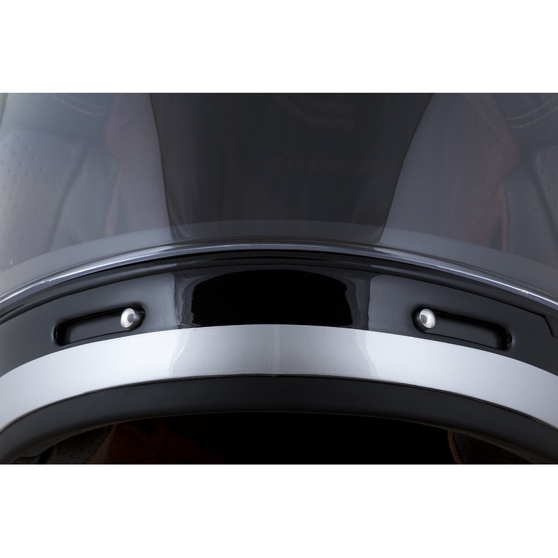Cassida Fibre Jawa Sport Integralhelm schwarz-silber-rot 2 - II. Qualität