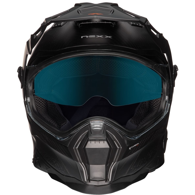 Enduro-Helm NEXX X.Wed 2 Vaal Carbon Schwarz Ausverkauf - II. Qualität
