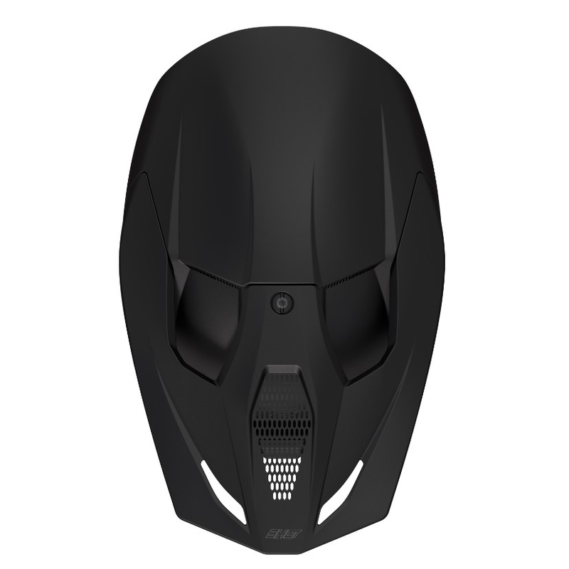 Motocross-Helm Shot Race Solid Black - II. Qualität Ausverkauf