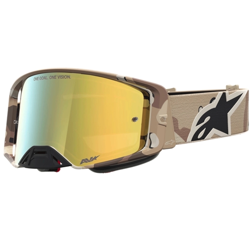 Alpinestars Supertech Lone Sand Camo Motocross-Brille