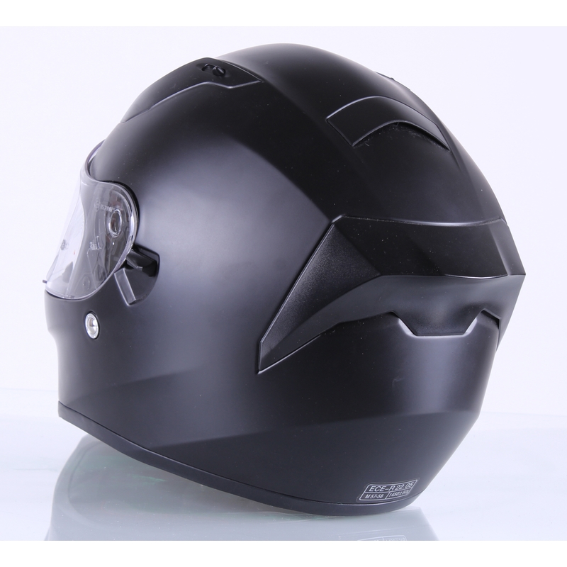 RSA Clasico Integral Motorradhelm schwarz Ausverkauf