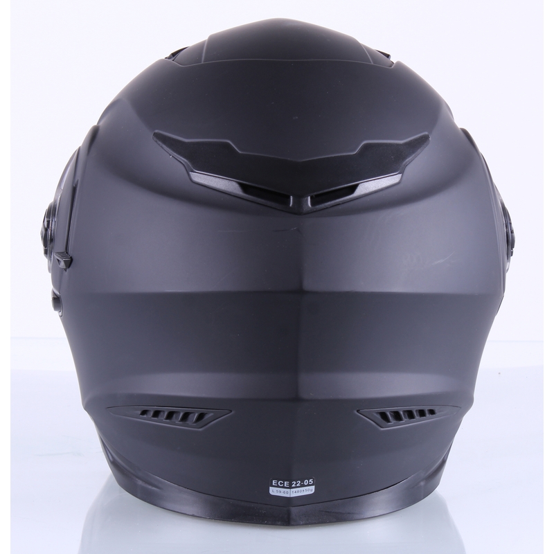 Integral Motorradhelm RSA Clasico schwarz matt Ausverkauf