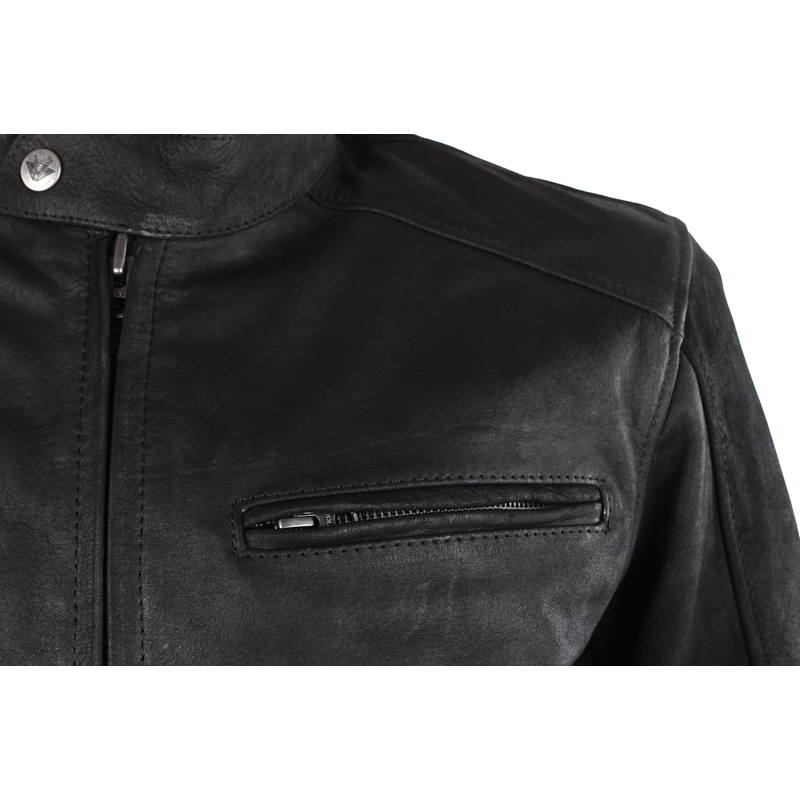 Motorradjacke RSA Daytona Matt Schwarz 2 - II. Qualität
