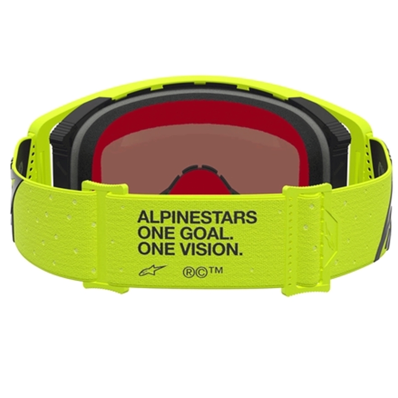 Alpinestars Supertech Vesta Motocross-Brille, fluoreszierend gelb-schwarz