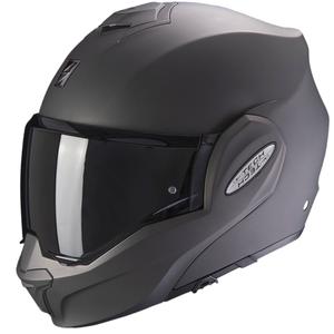 Klappbarer Motorradhelm Scorpion EXO-TECH EVO Solid matt anthrazit - II. Qualität