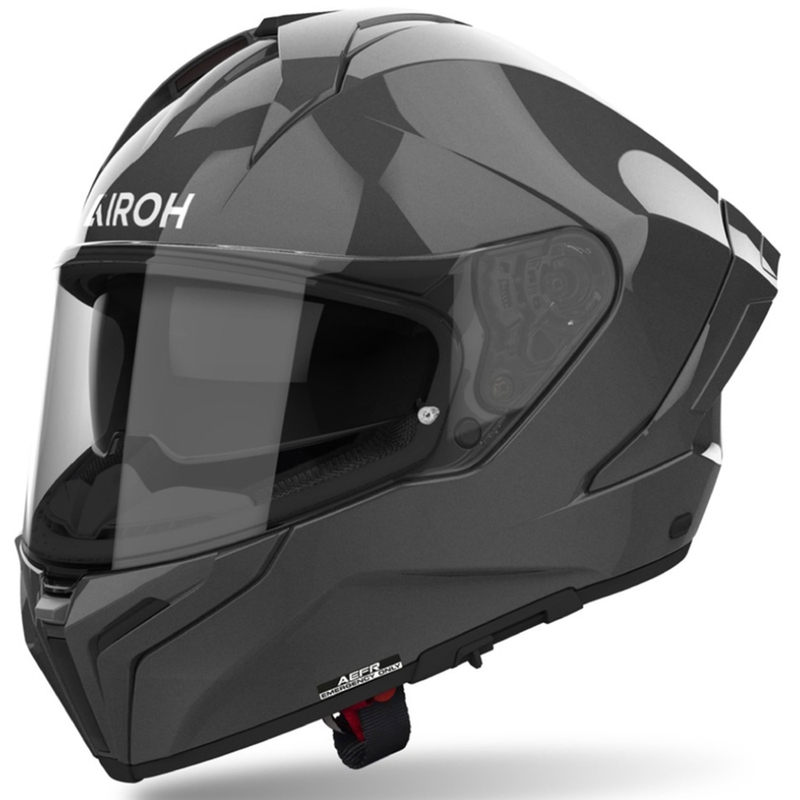 Integrierter Motorradhelm Airoh MATRYX Farbe dunkelgrau