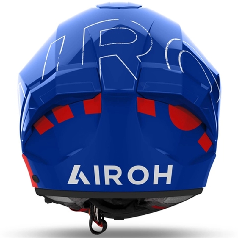 Integrierter Motorradhelm Airoh MATRYX Scope blau-rot