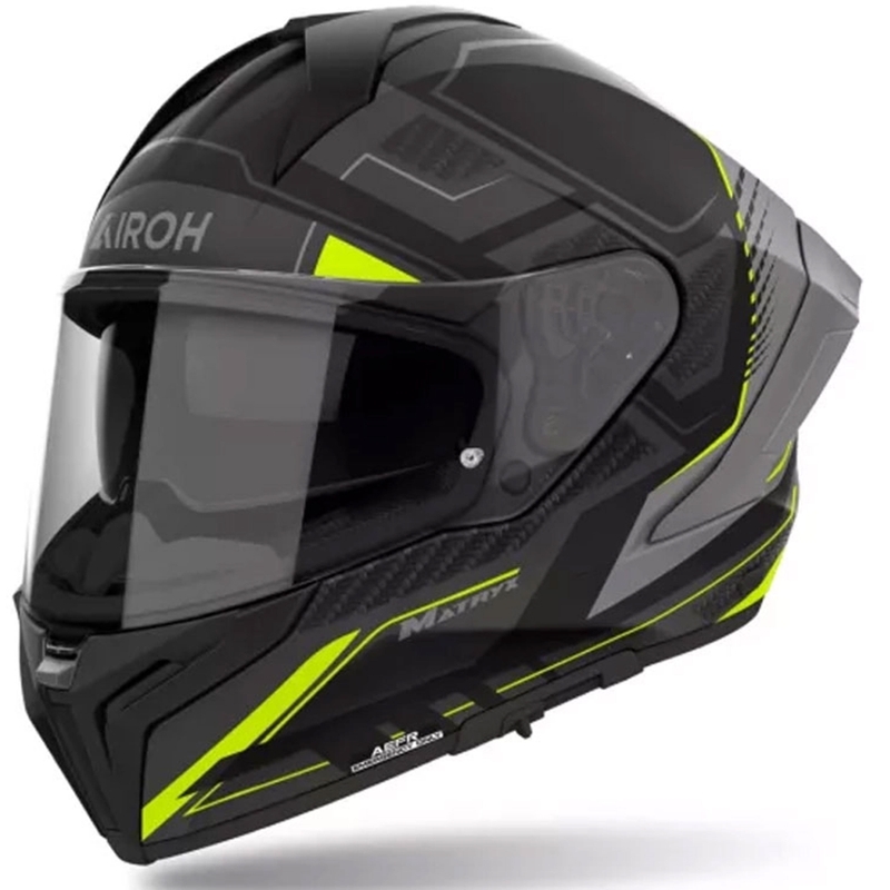Airoh MATRYX Rocket Integralhelm für Motorradfahrer mattgelb