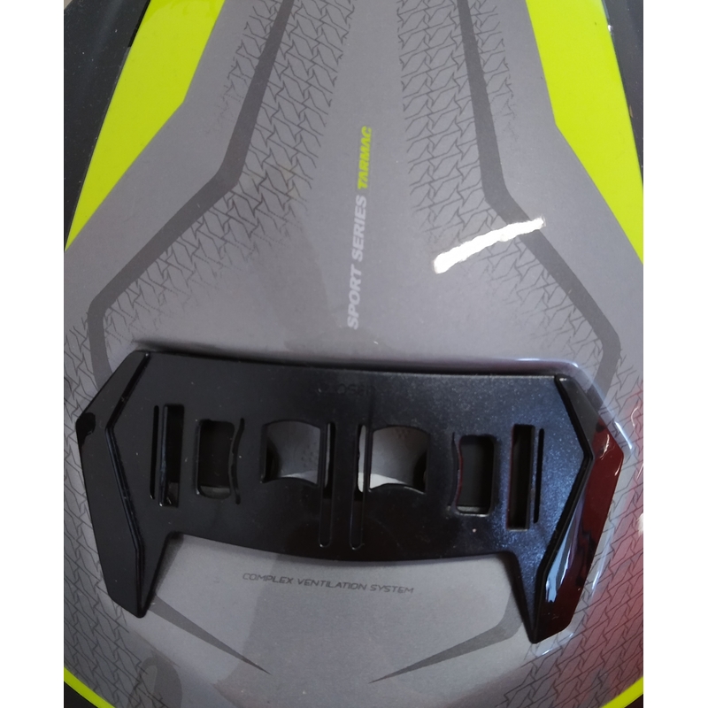 MT Atom Tarmac Motorradhelm schwarz matt-fluo gelb - Grade II