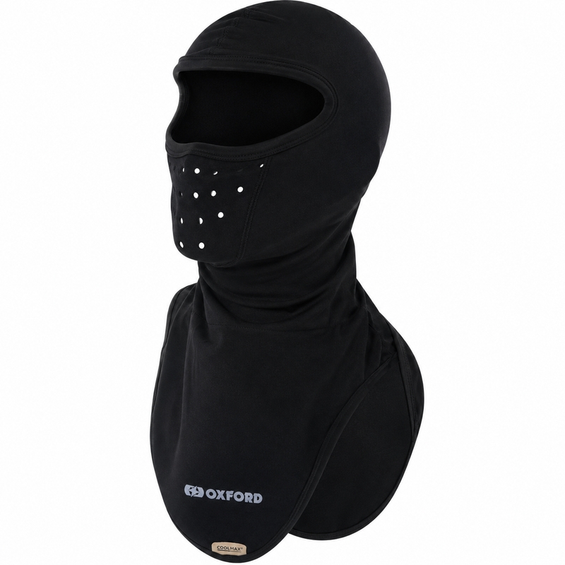 Motorradhaube Oxford Balaclava Deluxe Micro Fleece schwarz