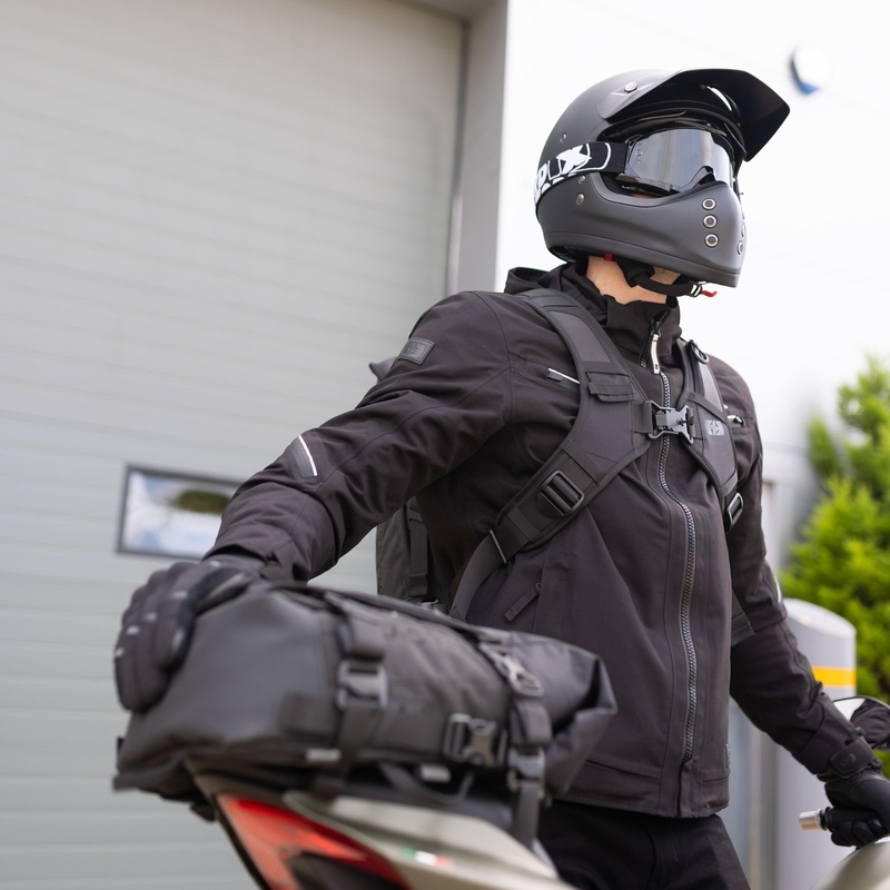 Motorradtasche Oxford Atlas B-20 Advanced Rucksack 20 l grau - II. Qualität