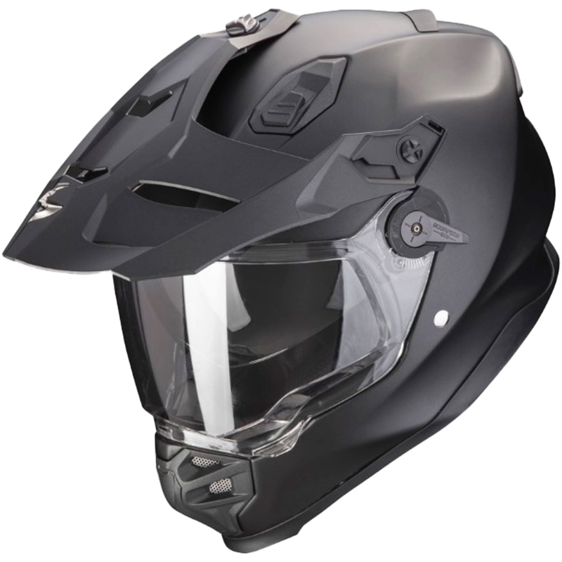Motorradhelm SCORPION ADF-9000 AIR Solid pearl black matt - II. Qualität