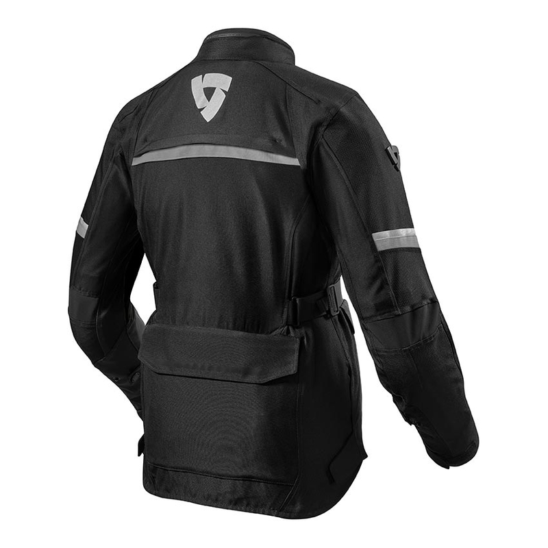 Revit Outback 3 Schwarz-Silber Motorradjacke Damen Ausverkauf - II. Qualität