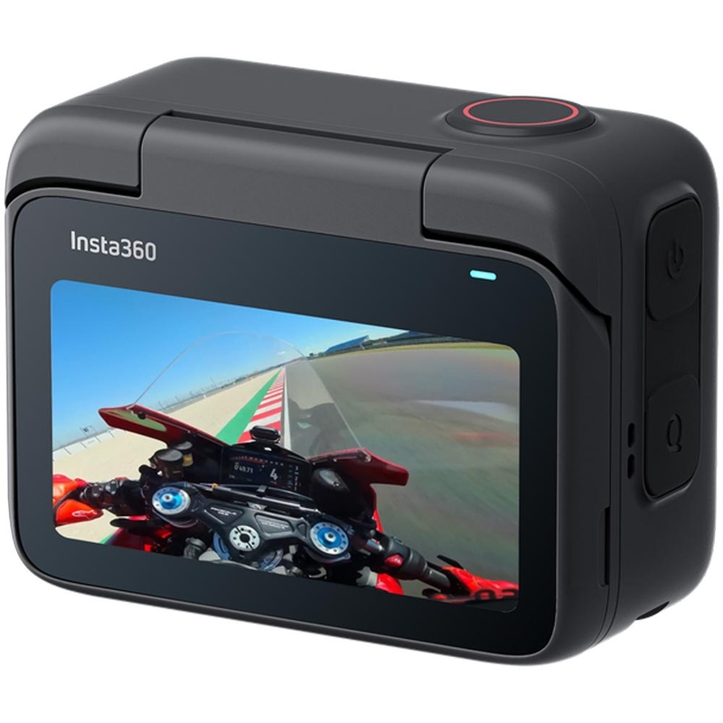 Insta360 GO 3S Motorrad-In-Helm-POV-Bundle-Actionkamera Schwarz