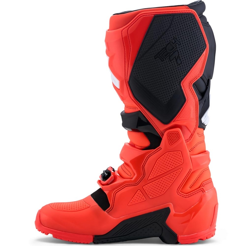 Alpinestars TECH 7 Enduro Motorradstiefel, fluoreszierend rot-schwarz