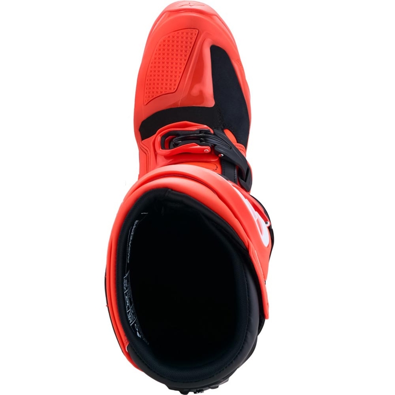 Alpinestars TECH 7 Enduro Motorradstiefel, fluoreszierend rot-schwarz